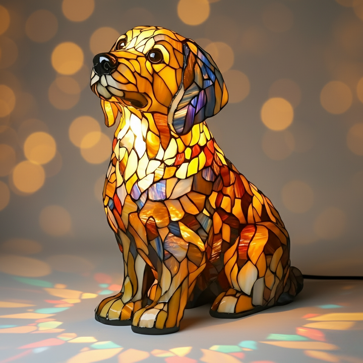 Figurita de Lily, el Golden Retriever Espiritual