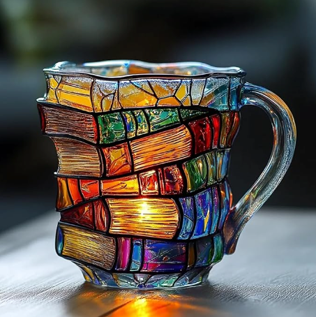 Taza Luna Hecha a Mano