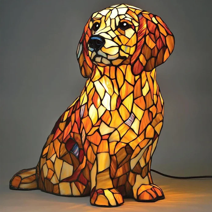 Figurita de Lily, el Golden Retriever Espiritual